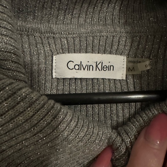 Calvin Klein Gray Knit Dress - Picture 3 of 3